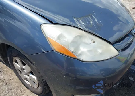 2008 Toyota Sienna Xle из США, поврежденный, VIN 5TDZK22C18S174611